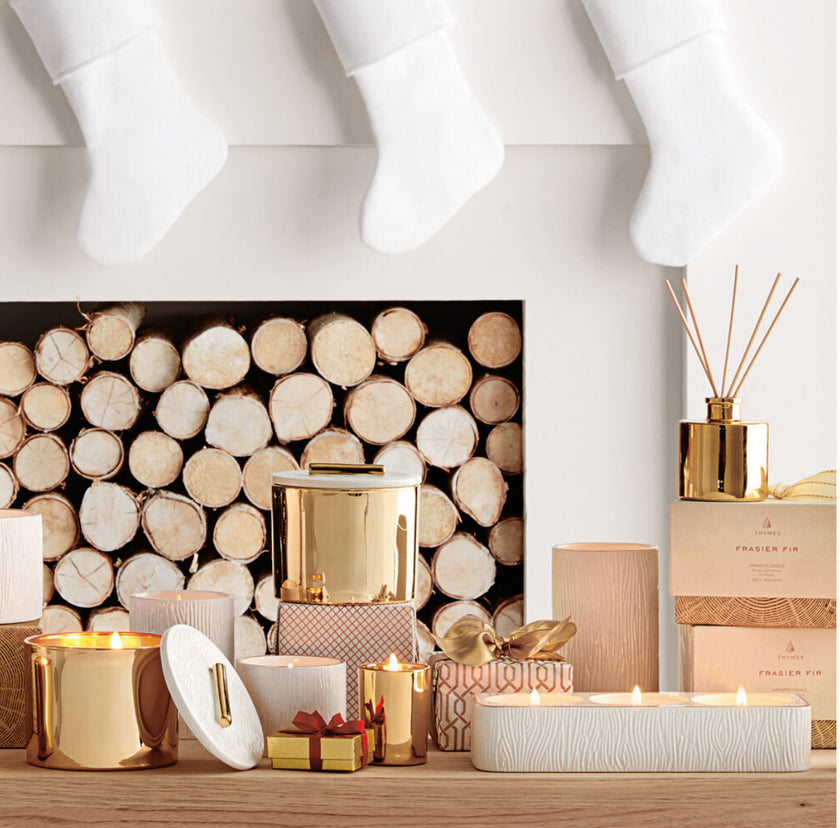 Frasier Fir Petite Gold Reed Diffuser