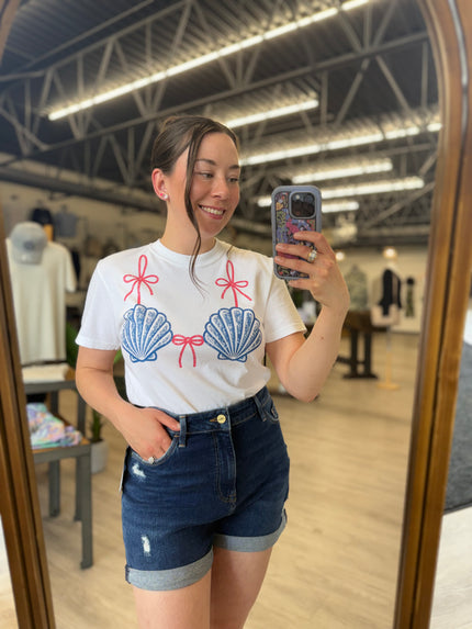 Shell Bikini Tee