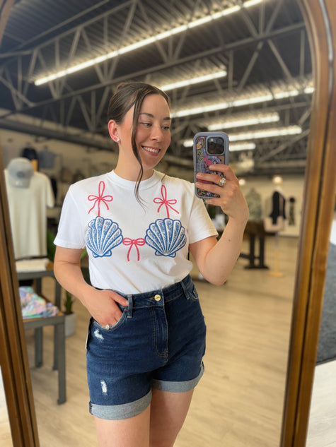 Shell Bikini Tee
