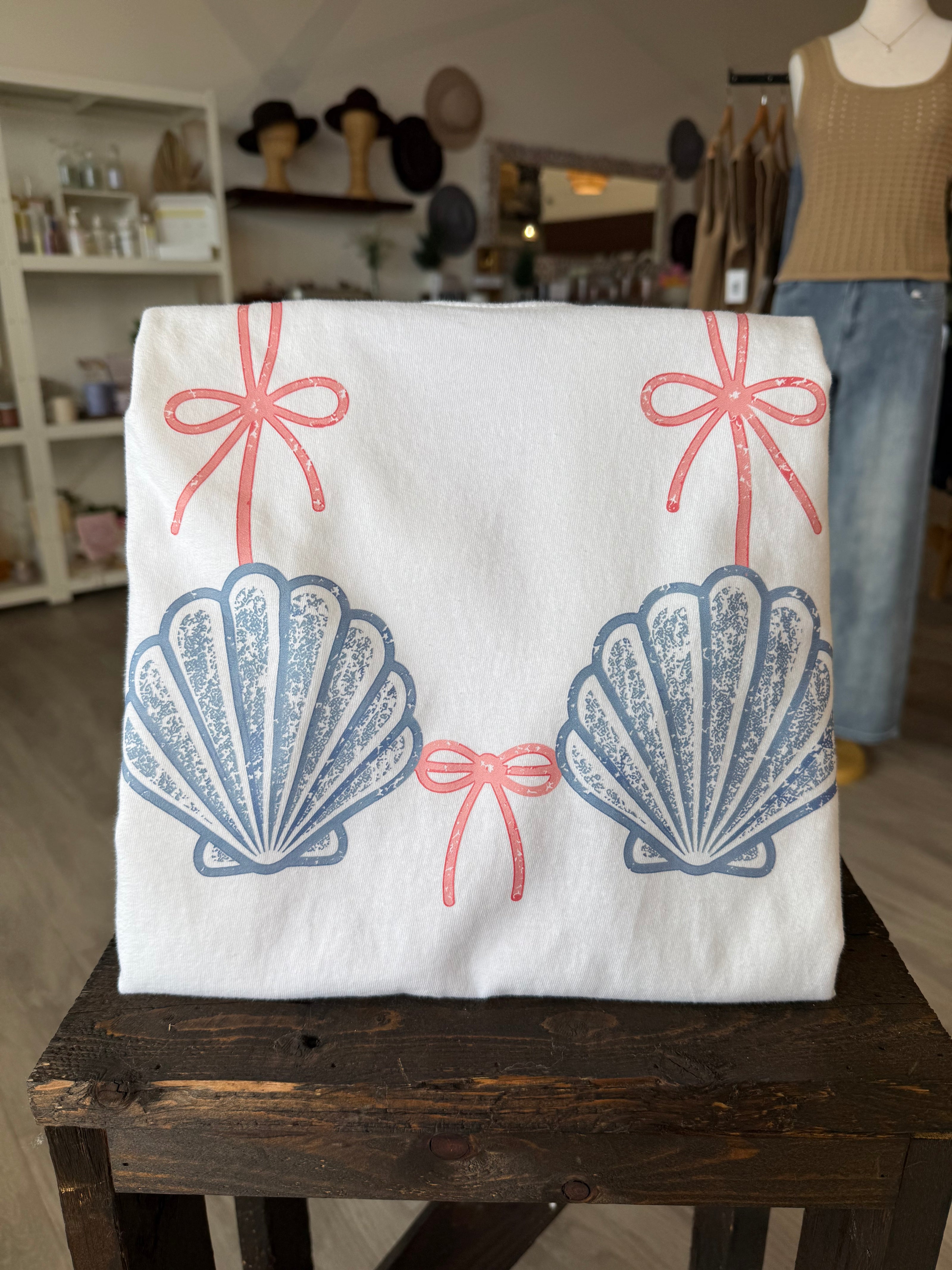 Shell Bikini Tee