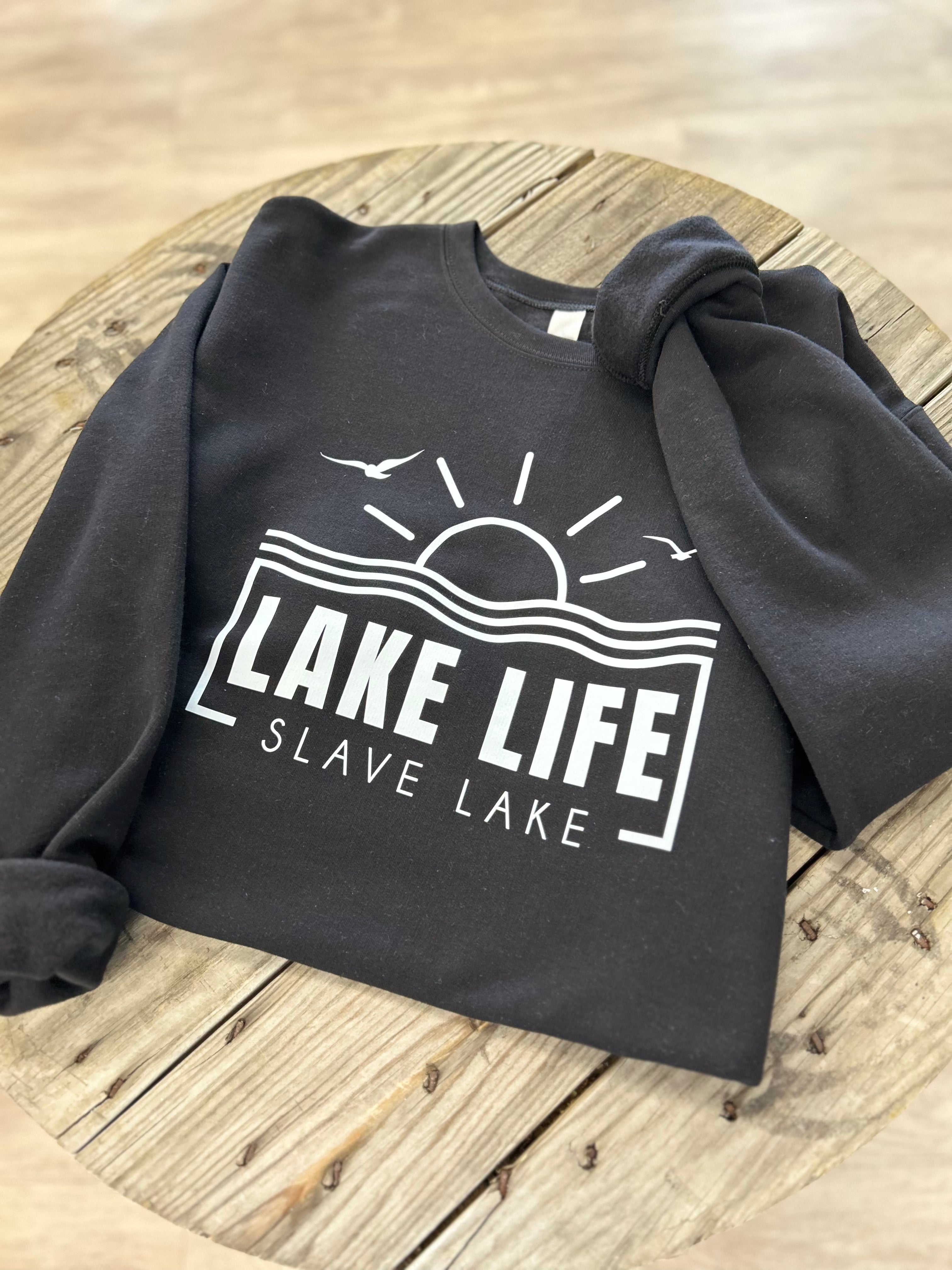 SL Lake Life Sunset Crewneck