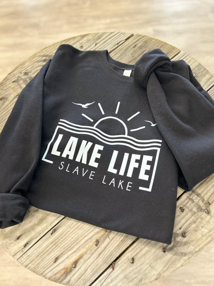 SL Lake Life Sunset Crewneck