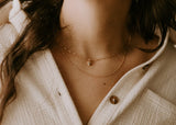 Sydney Rose lil puff heart necklace