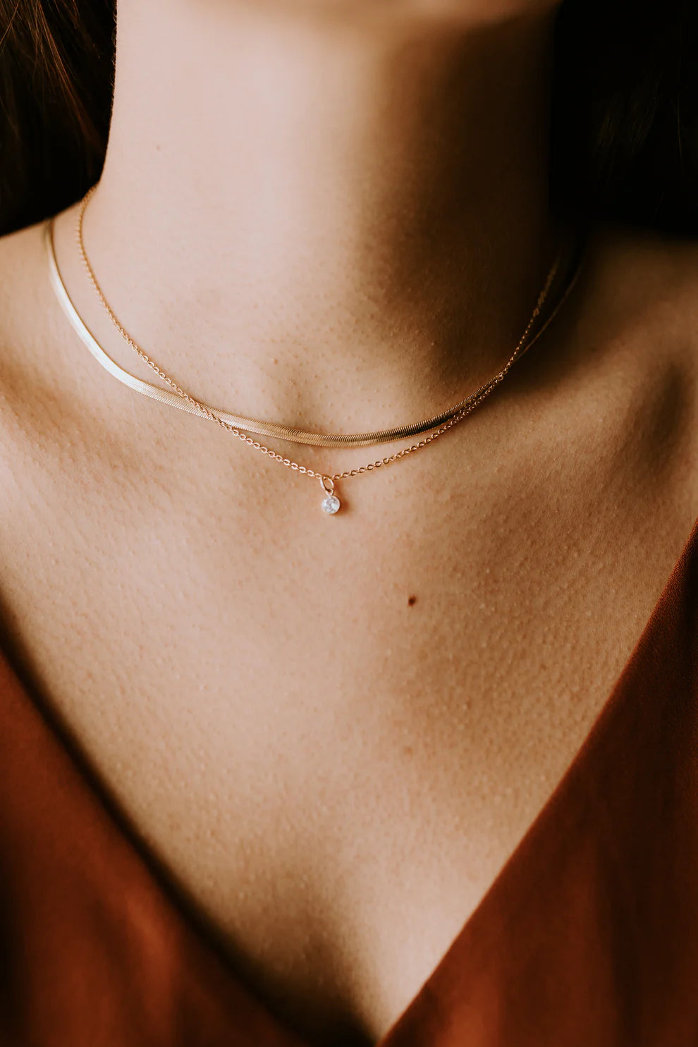 Herringbone Necklace