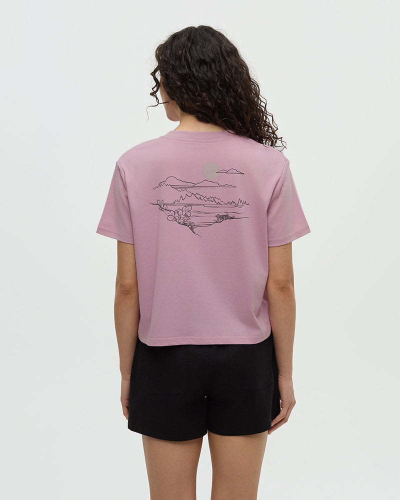 Wild Rose Crop T-Shirt
