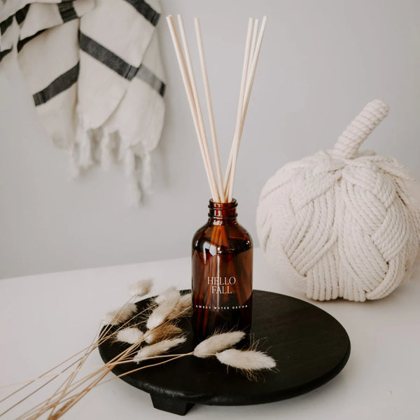 Hello Fall Amber Reed Diffuser