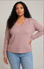 Rosetta Curvy Knit Top