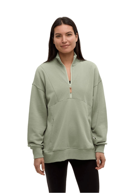 Ten Tree Finlayson 1/4 Zip Light Moss