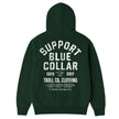 Support Blue Collar Billboard Hoodie
