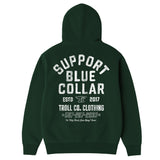 Support Blue Collar Billboard Hoodie