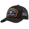 Men's curved bill snapback hat