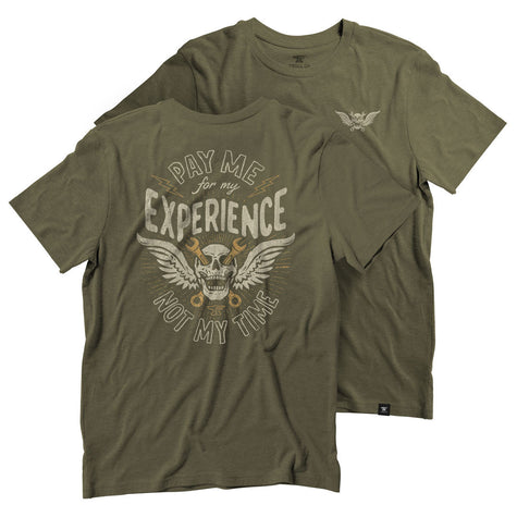 Experienced Tee Military Green