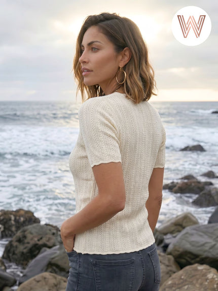 Ella V-neck Tee