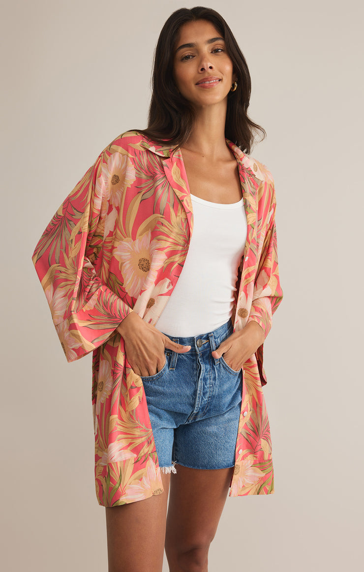 womens z supply gellar barra tropic mini dress