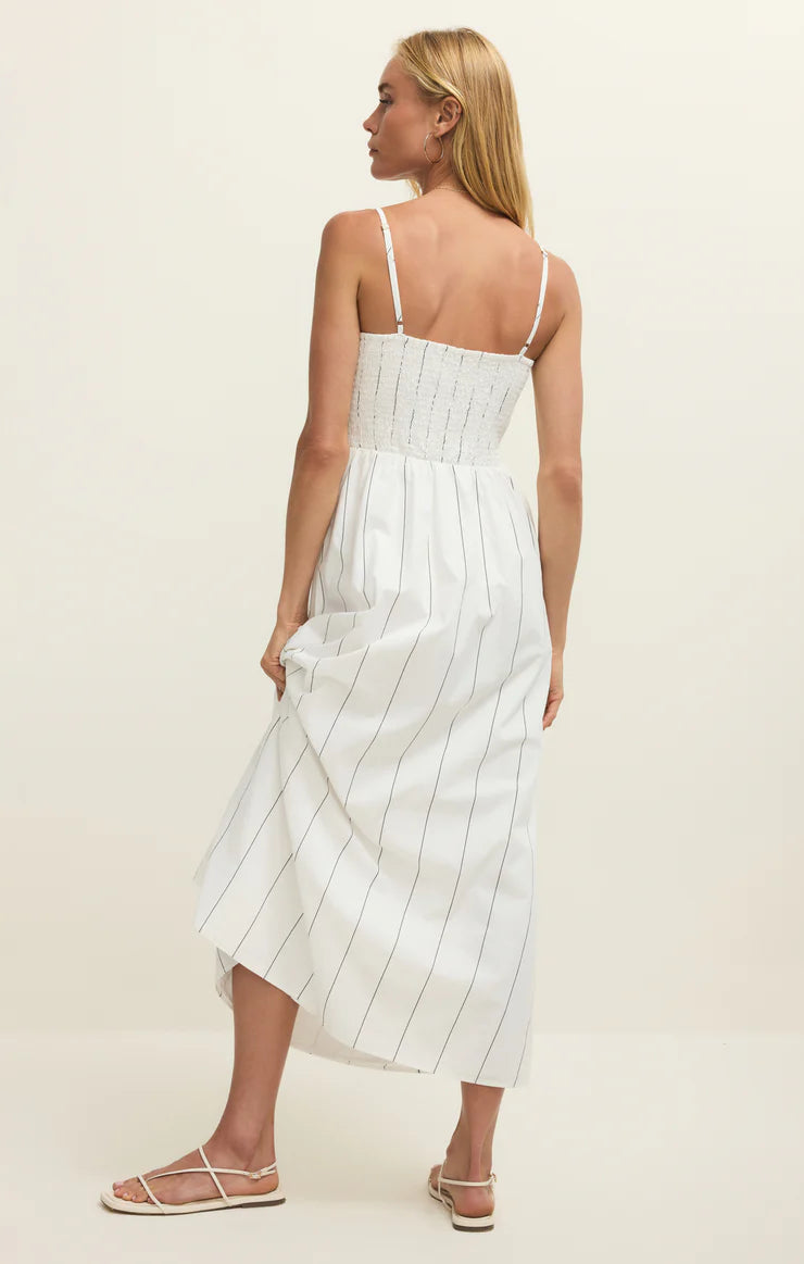 Bayside Linen Midi Dress