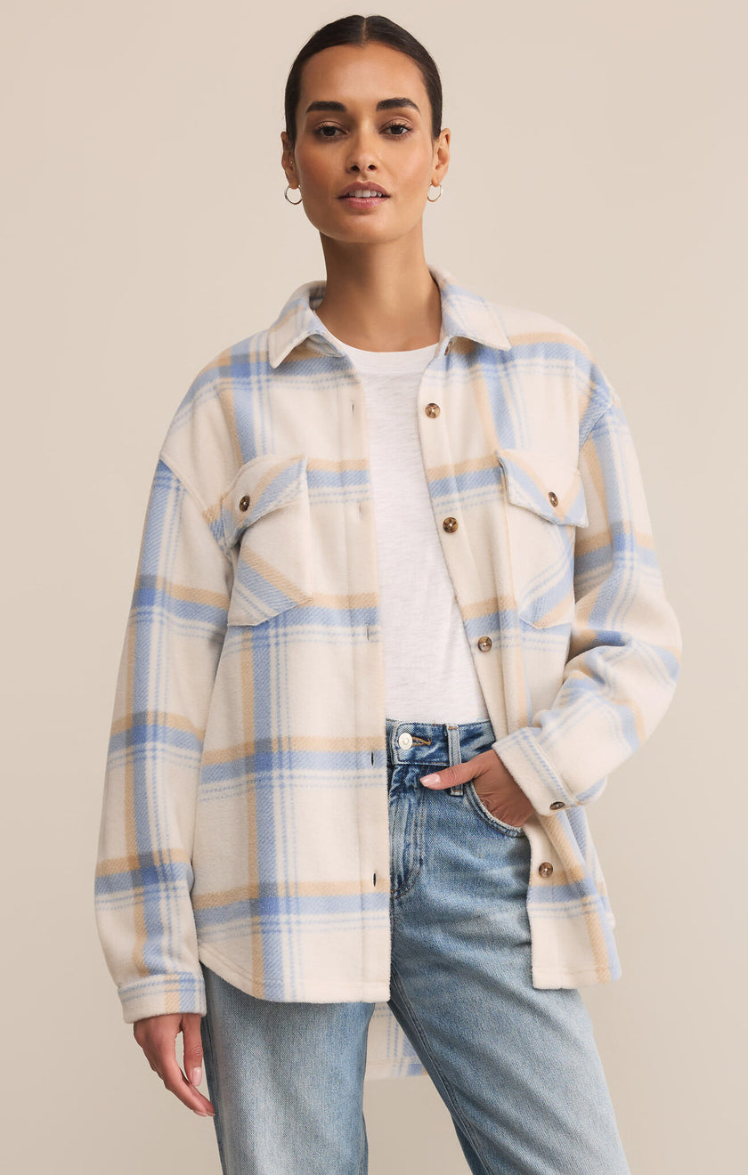 Hiker Two Tone Plaid Jacket