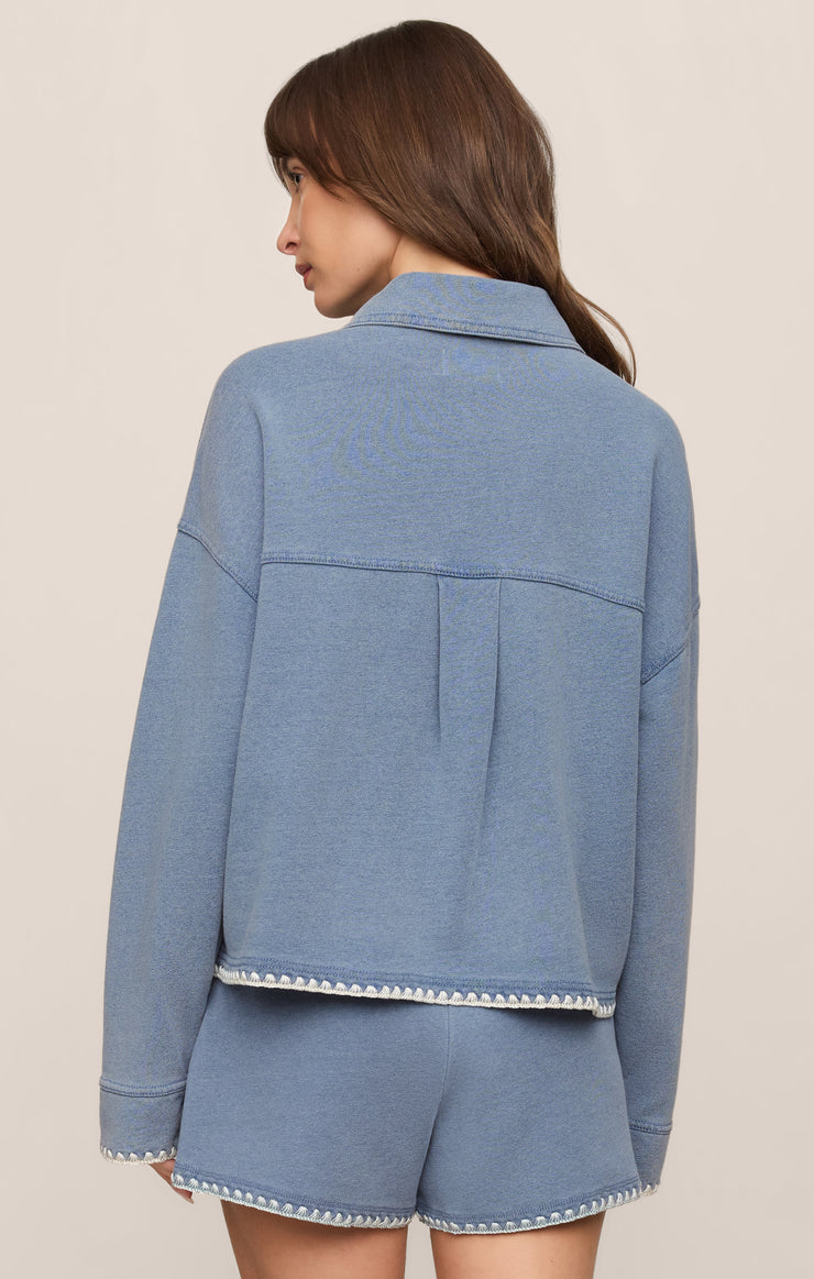 Denim Whipstitch Jacket