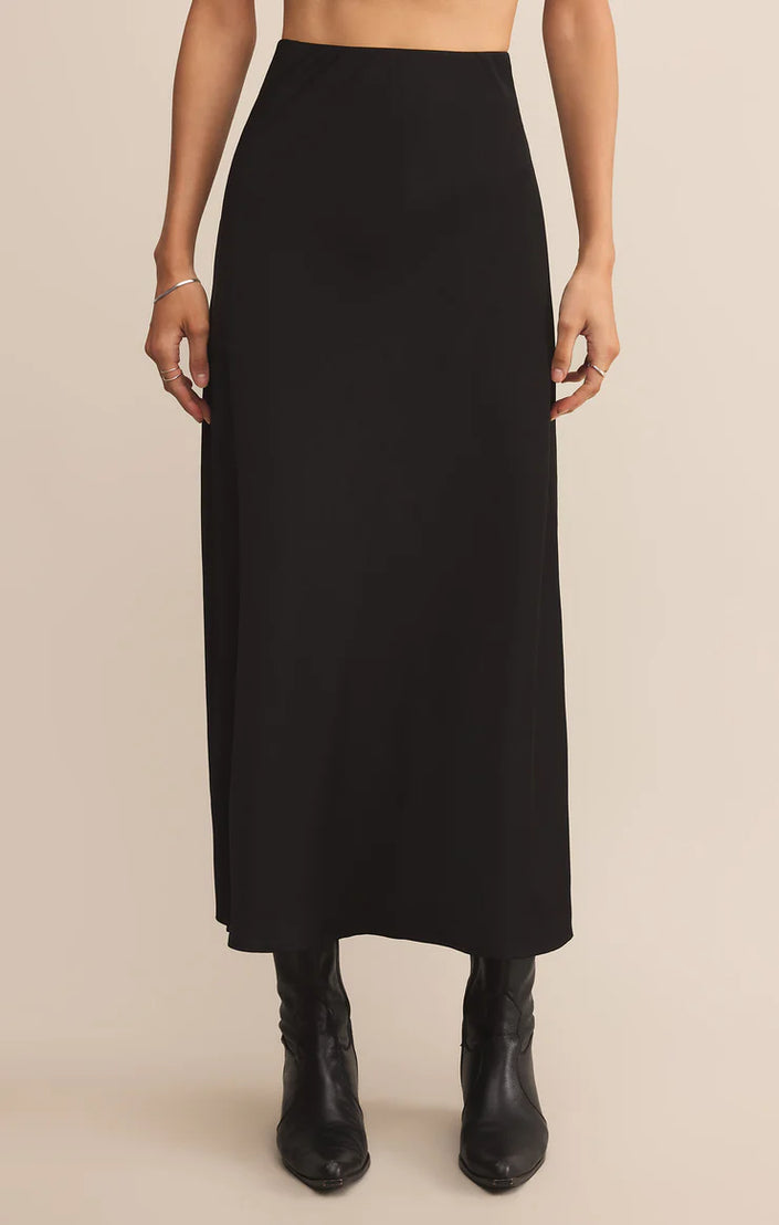 Izabel Satin Skirt