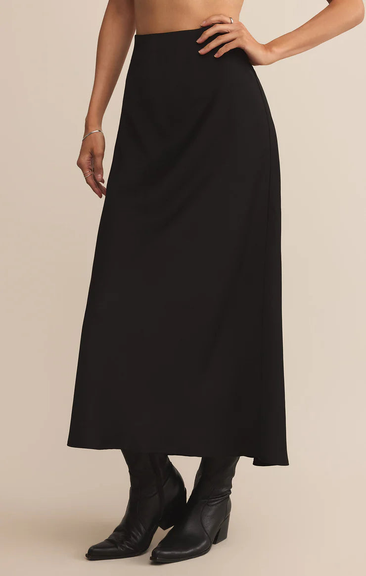Izabel Satin Skirt
