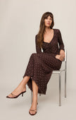 Polka Dot Midi Skirt