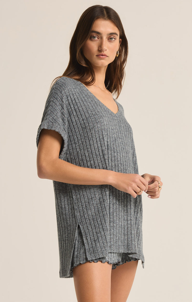 Take It Easy Rib Tunic