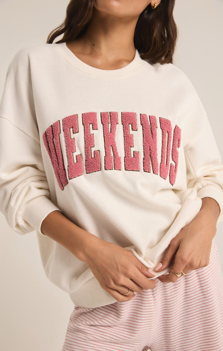 Weekends Oversized Sweatshirt