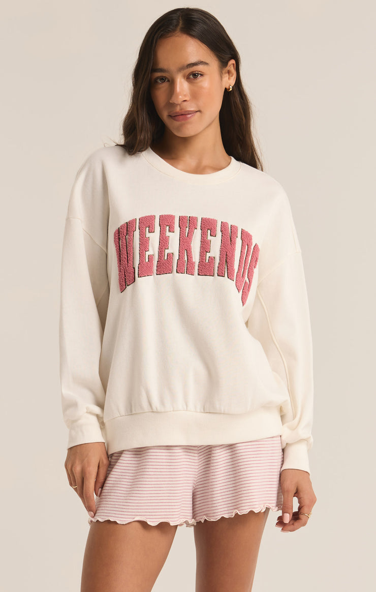 Weekends Oversized Sweatshirt