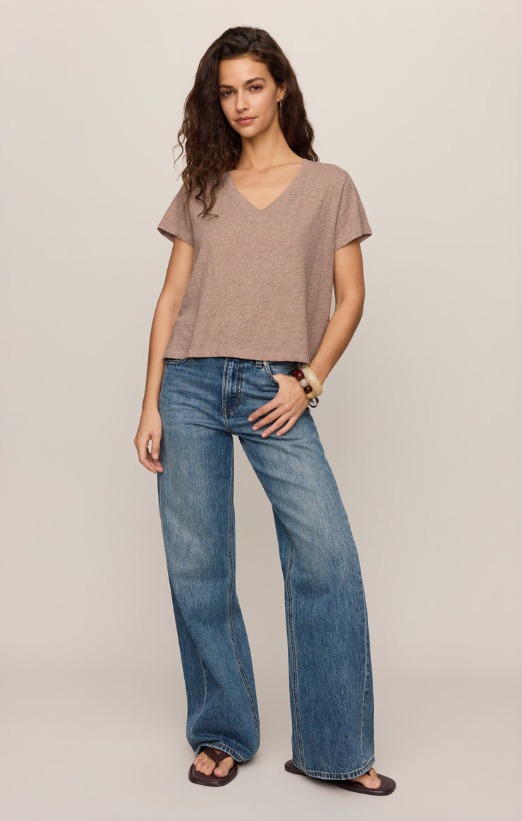 Nomad Slub V-neck Tee