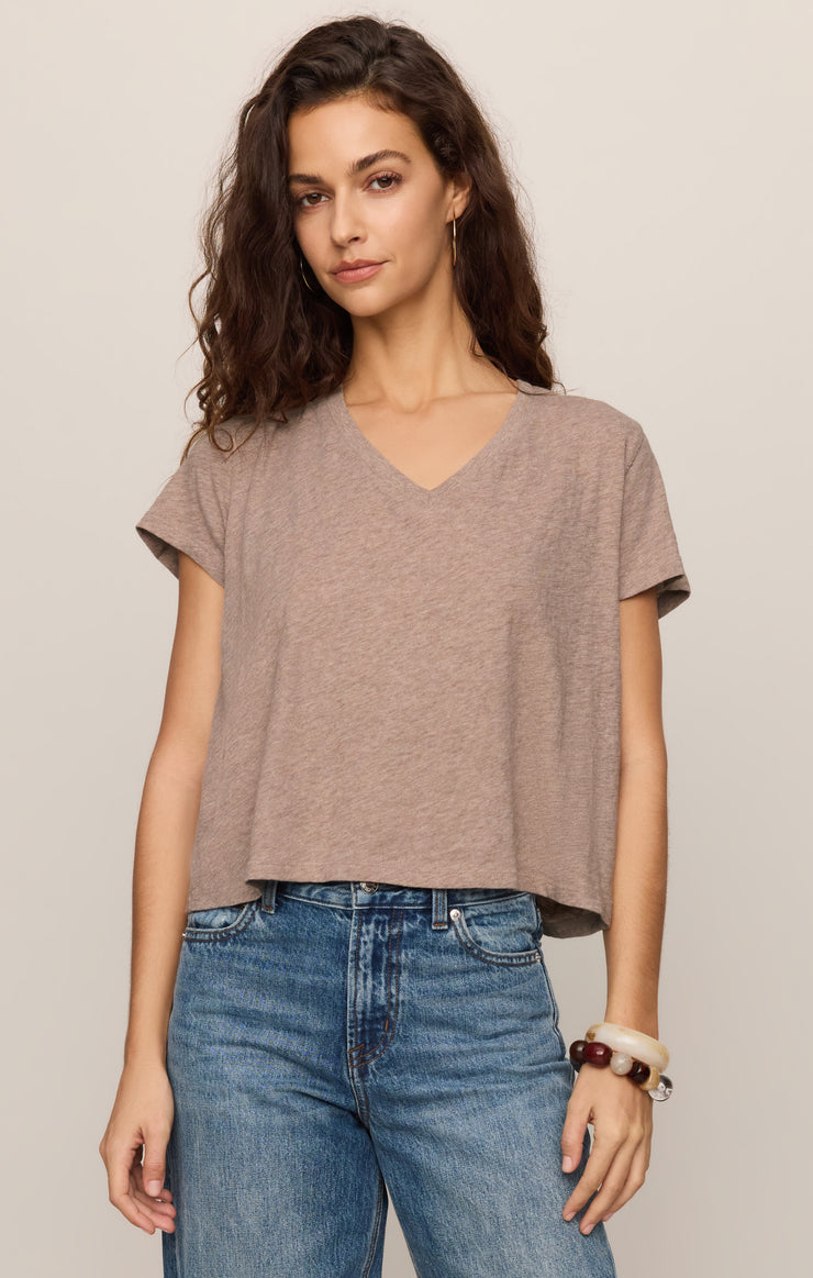 Nomad Slub V-neck Tee