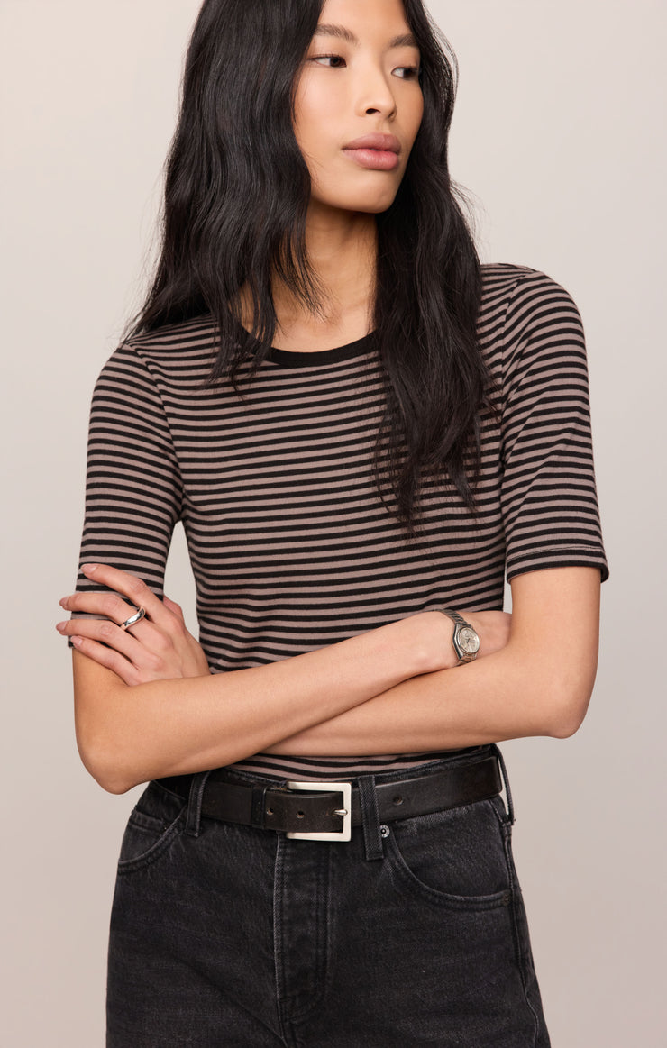 Freida Stripped Tee