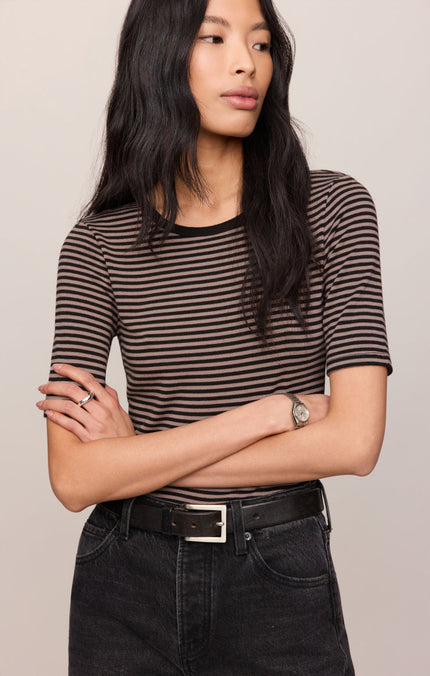 Freida Stripped Tee