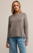 Women's textured knit sweater