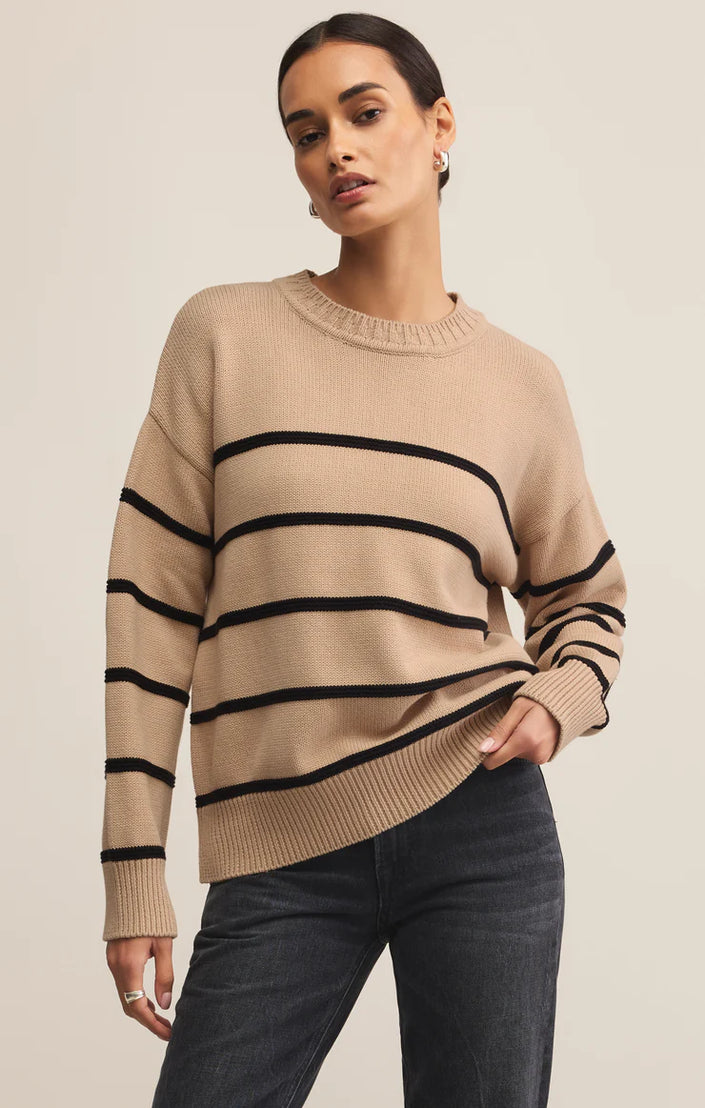Boyfriend Striped Sweater