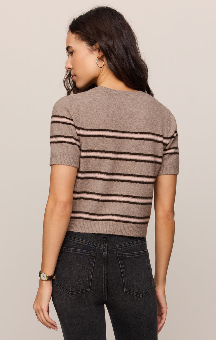 Stripe Sweater Tee