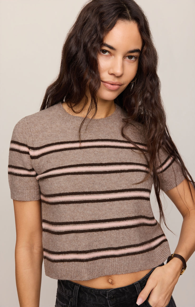 Stripe Sweater Tee