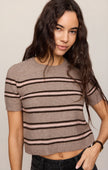 Stripe Sweater Tee