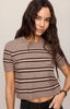 Stripe Sweater Tee