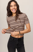 Stripe Sweater Tee