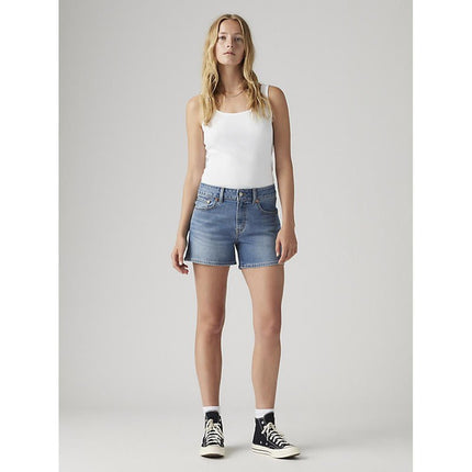 A - Line Mid Rise Womens Shorts - Distractions Clothing