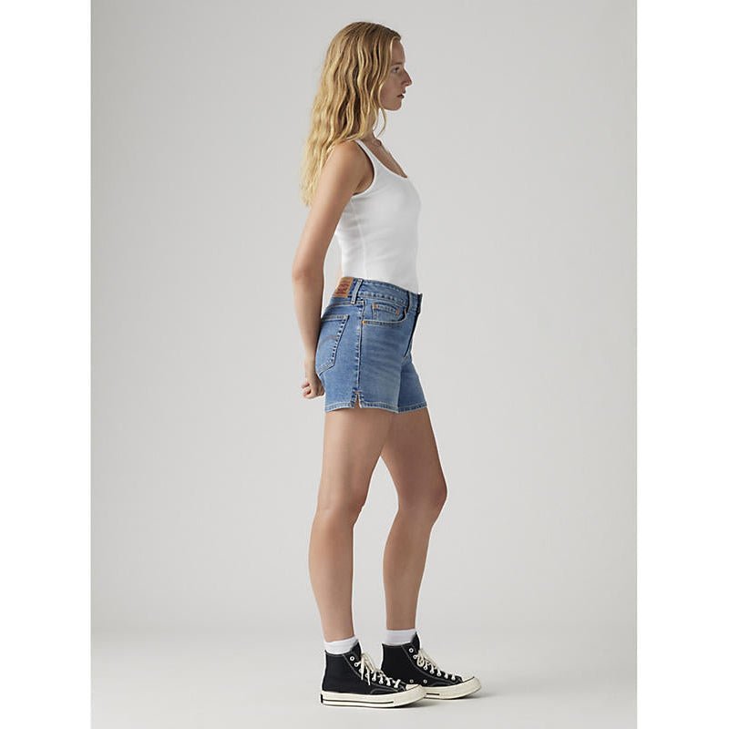 A - Line Mid Rise Womens Shorts - Distractions Clothing
