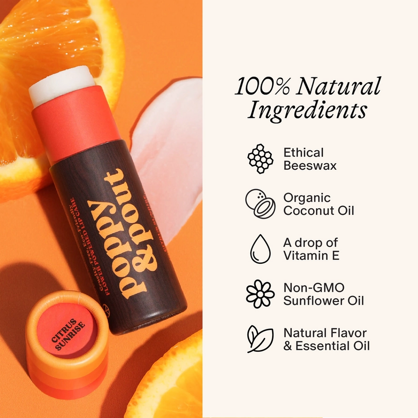 Poppy & Pout Lip Balm