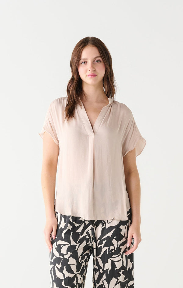 Aaliyah Satin Top - Distractions Clothing