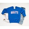 Salty custom crewneck ladies sweater