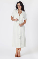 Alba Shirt Dress - Distractions Clothing