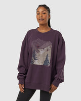 Alpine Oversized Crew - Distractions Clothing