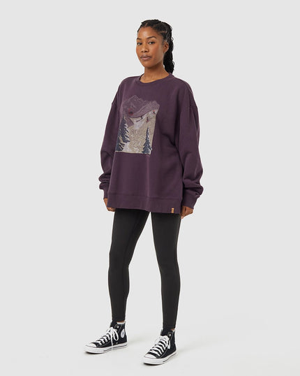 Alpine Oversized Crew - Distractions Clothing