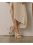 Angela Strappy Block Heel - Distractions Clothing