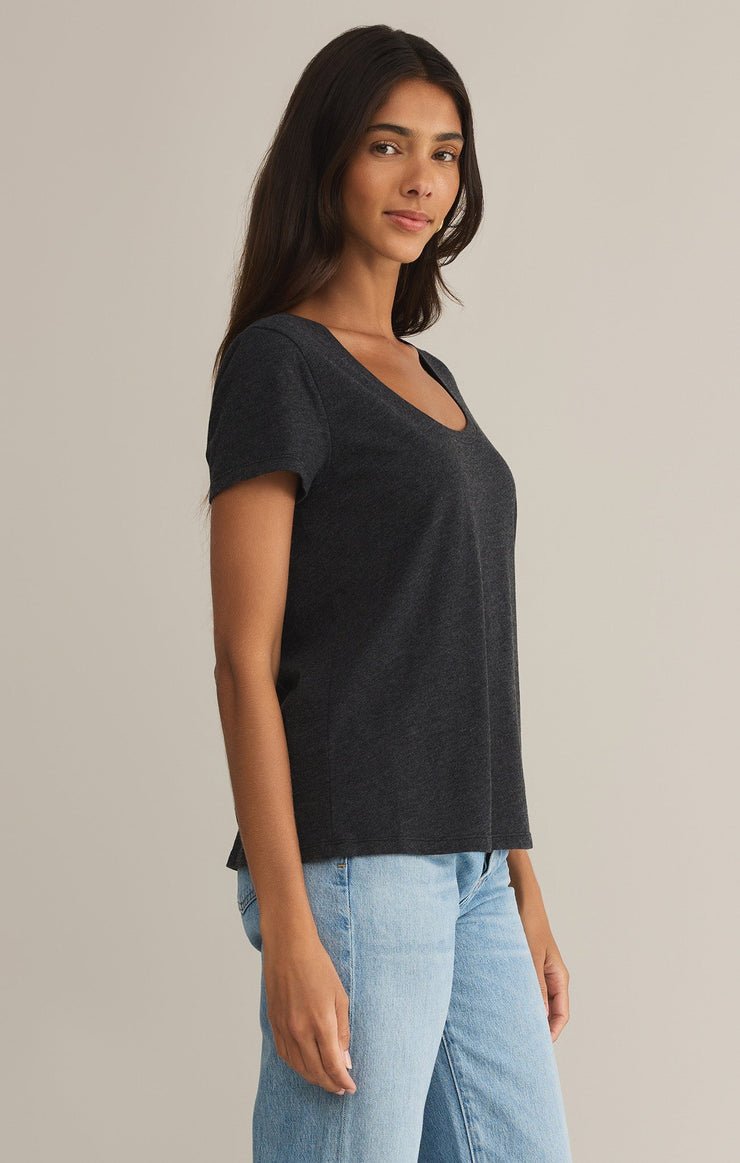 Anywhere Scoop Neck Tee - Distractions Clothing