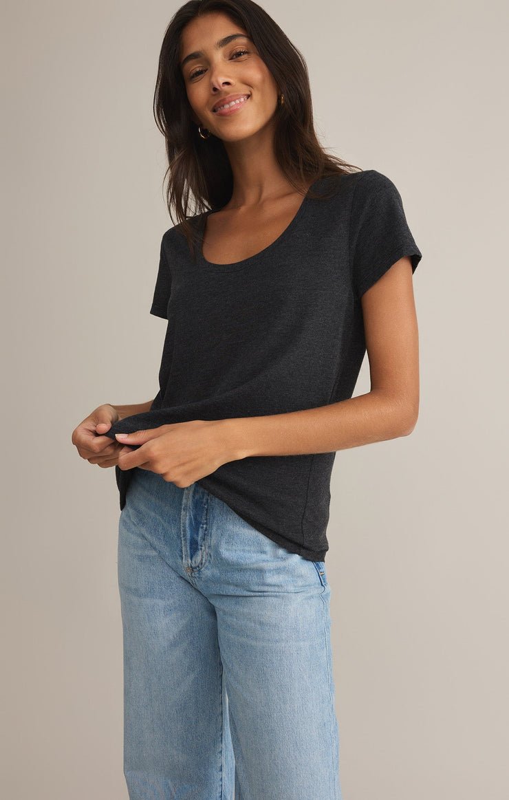 Anywhere Scoop Neck Tee - Distractions Clothing