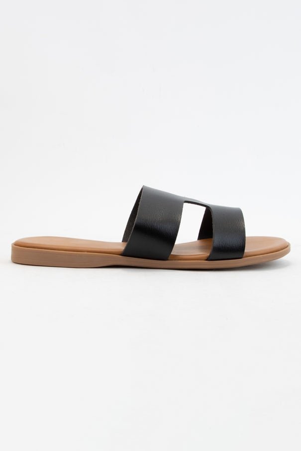 Arianna Side cutout Sandal - Distractions Clothing